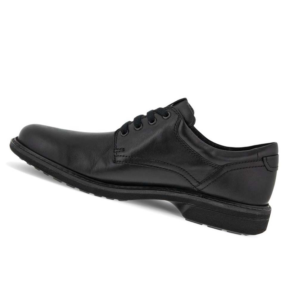 Férfi Ecco Turn Plain Toe Hm Oxford Ruha Cipő Fekete | HU 537CTV